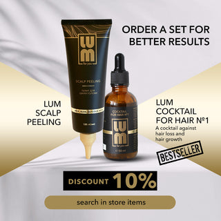 LUM scalp peeling