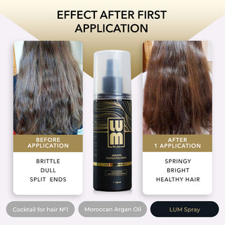 "Full recovery course.
Enough for up to 3 months"
2 Cocktail, Argan oil, Spray)