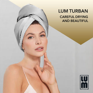 Reversible turban towel from LUM