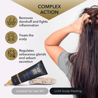 “Regulation of fatness and hair loss” (Cocktail, peeling)