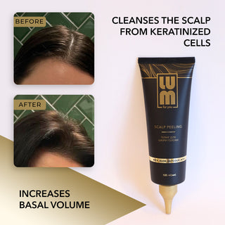 LUM scalp peeling