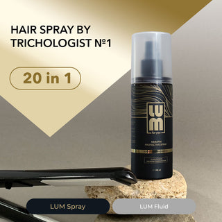 Shine and Gloss for Hair (Thermal Protection Spray + Fluid)