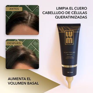 LUM scalp peeling