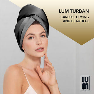 Reversible turban towel from LUM