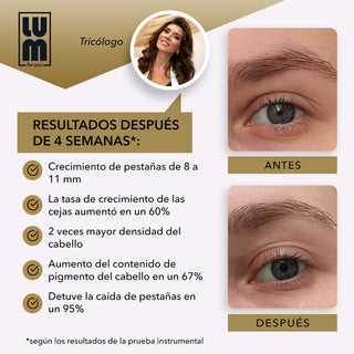 LUM Serum for the growth eyelashes and eyebrows