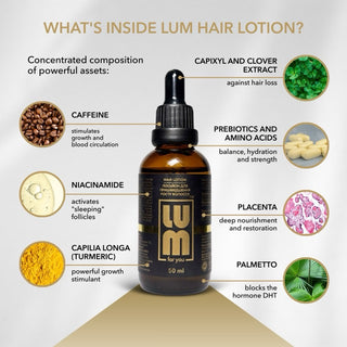 LUM HAIR LOTION FOR ACCELERATING HAIR GROWTH