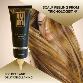 LUM scalp peeling