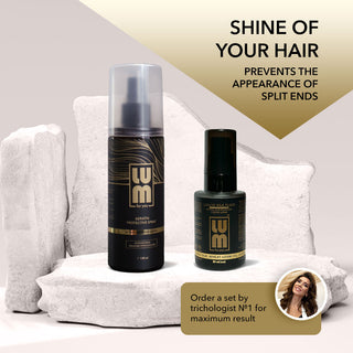 Shine and Gloss for Hair (Thermal Protection Spray + Fluid)